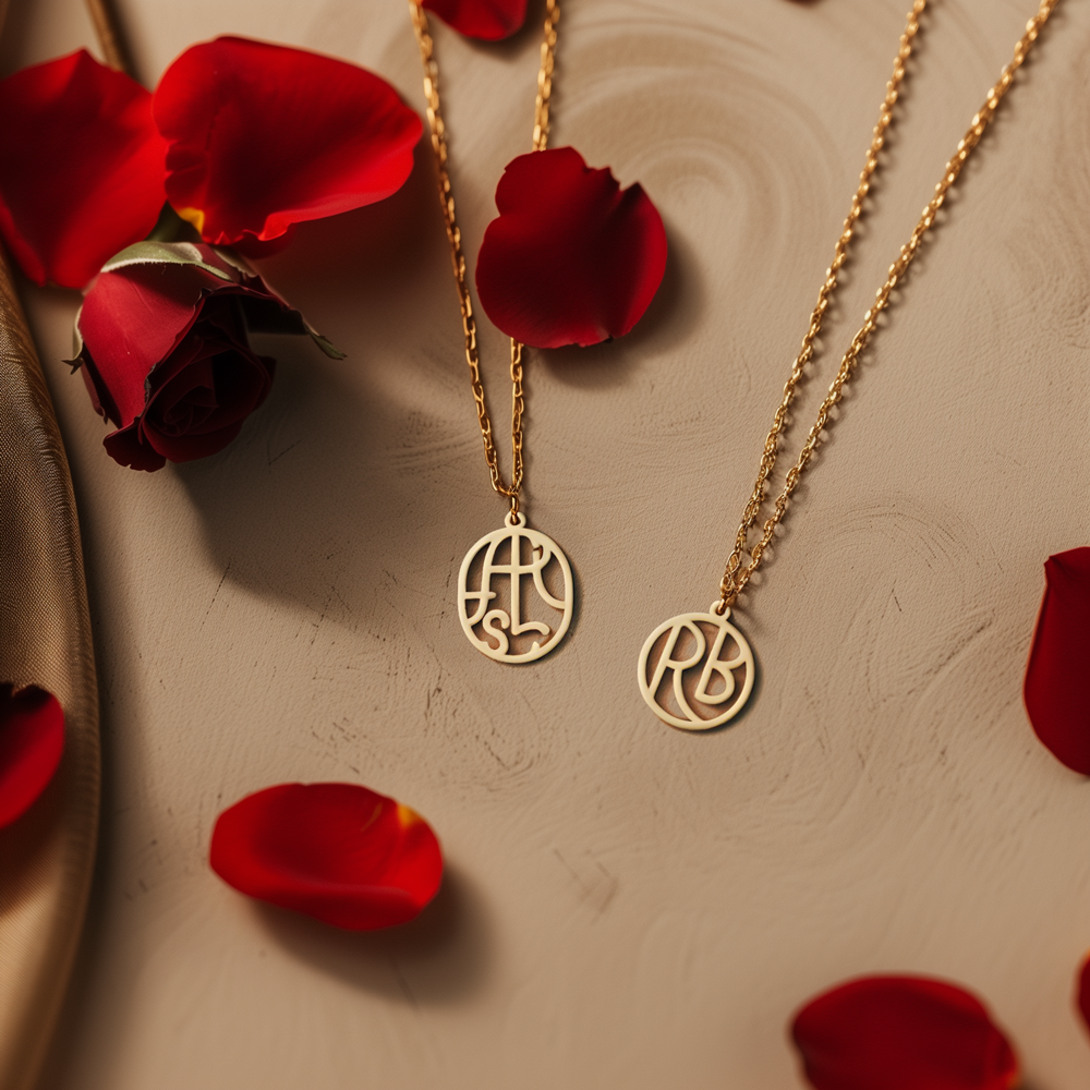 Bespoke Monogram Necklace For Her