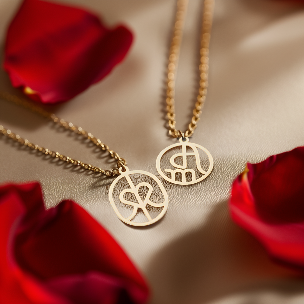 Bespoke Monogram Necklace For Her