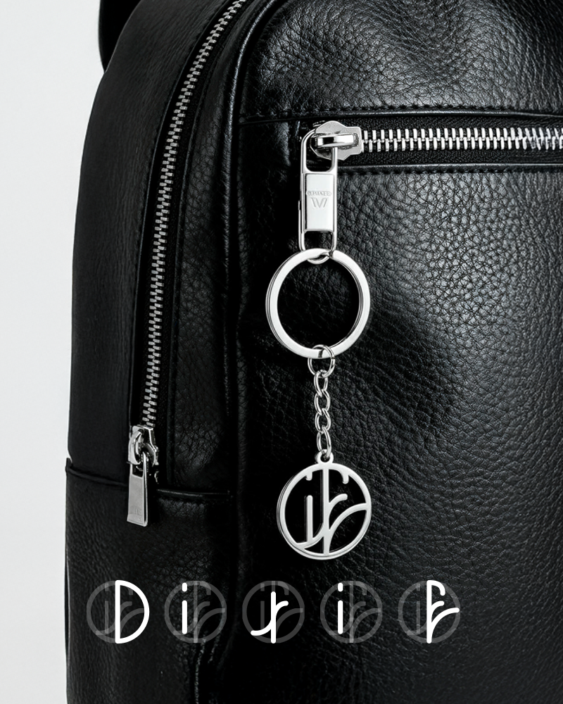 Monogram Bag Charm