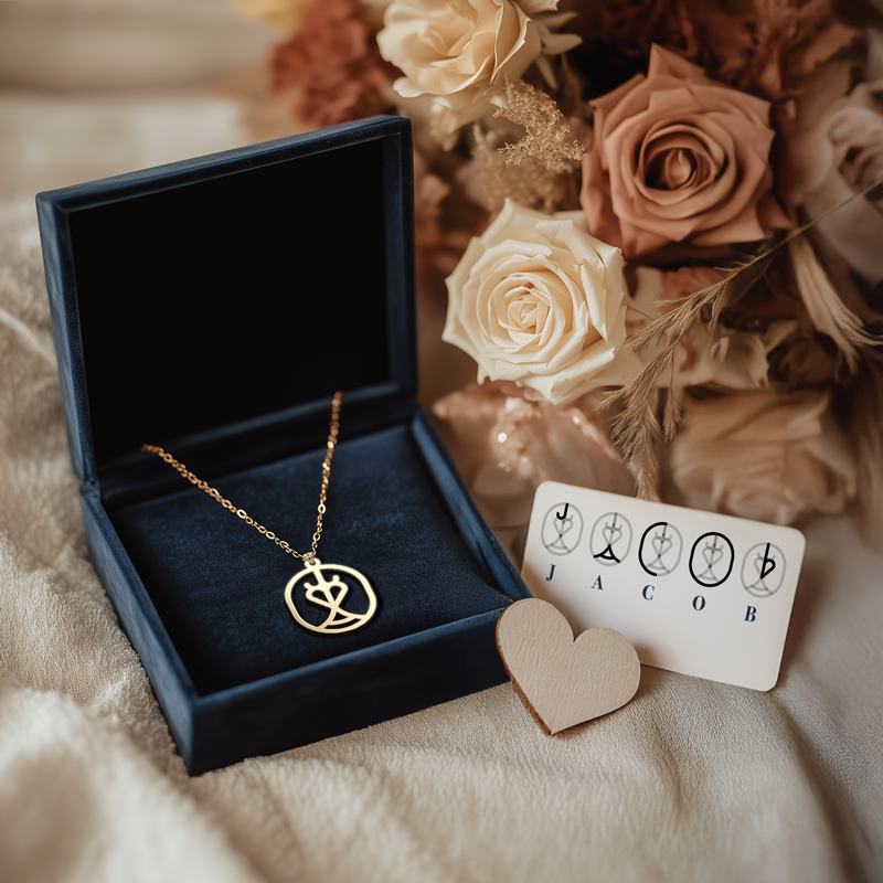 Memorial Monogram Necklace