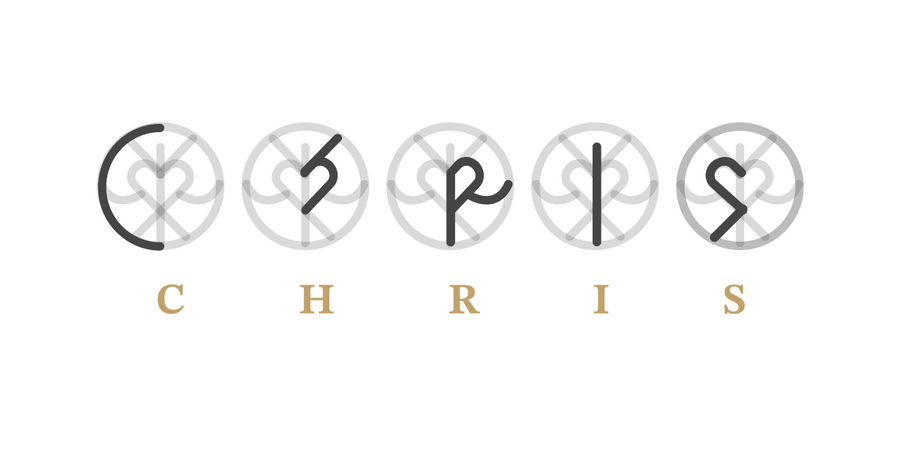 The hidden name woven into the design