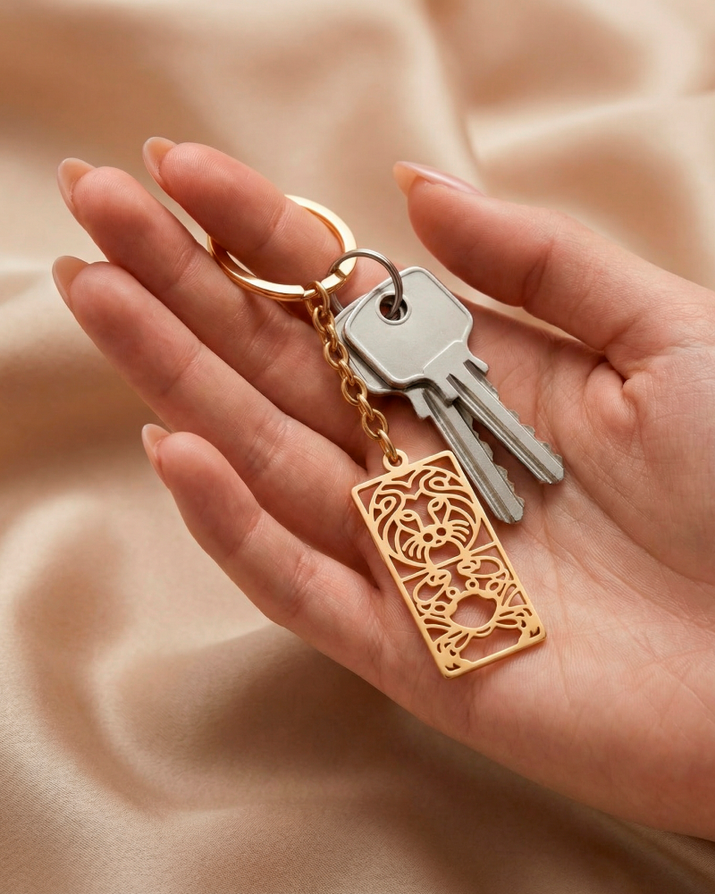 Bespoke Double Zodiac Keychain