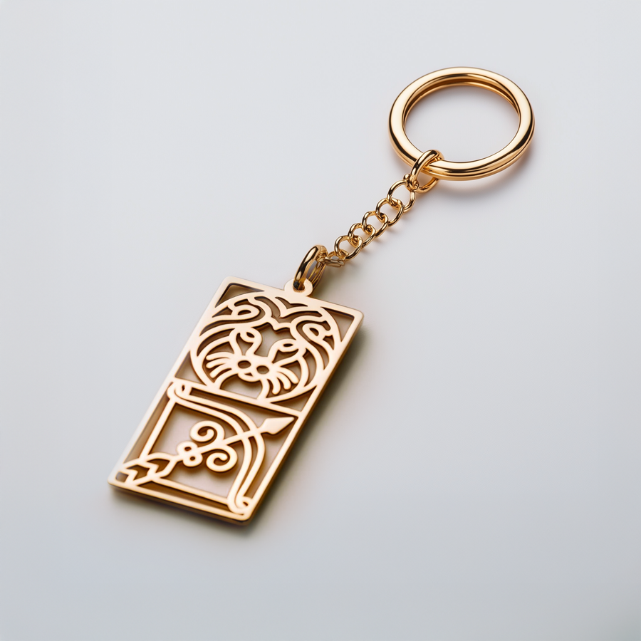 Double Zodiac Keychain