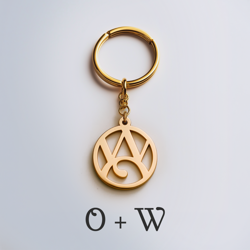 Interwined Initials Keychain – Charmlry