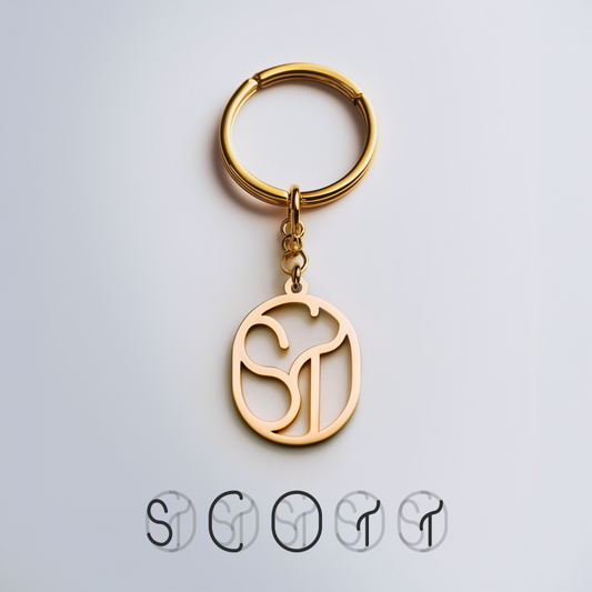 Bespoke Monogram Keychain