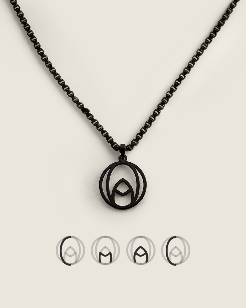 For Him | Family Initials Monogram Necklace