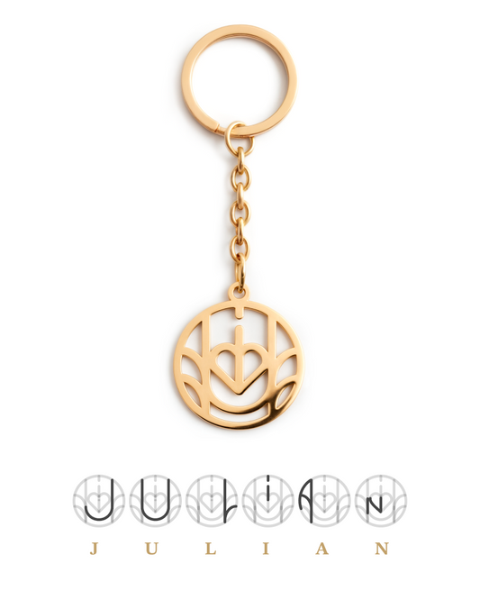 Bespoke Monogram Keychain