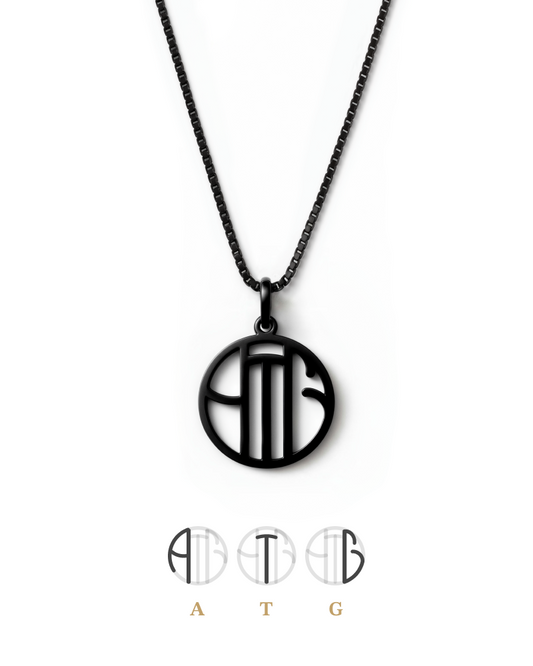 For Him | Family Initials Monogram Necklace