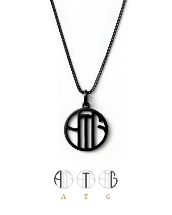 For Him | Family Initials Monogram Necklace