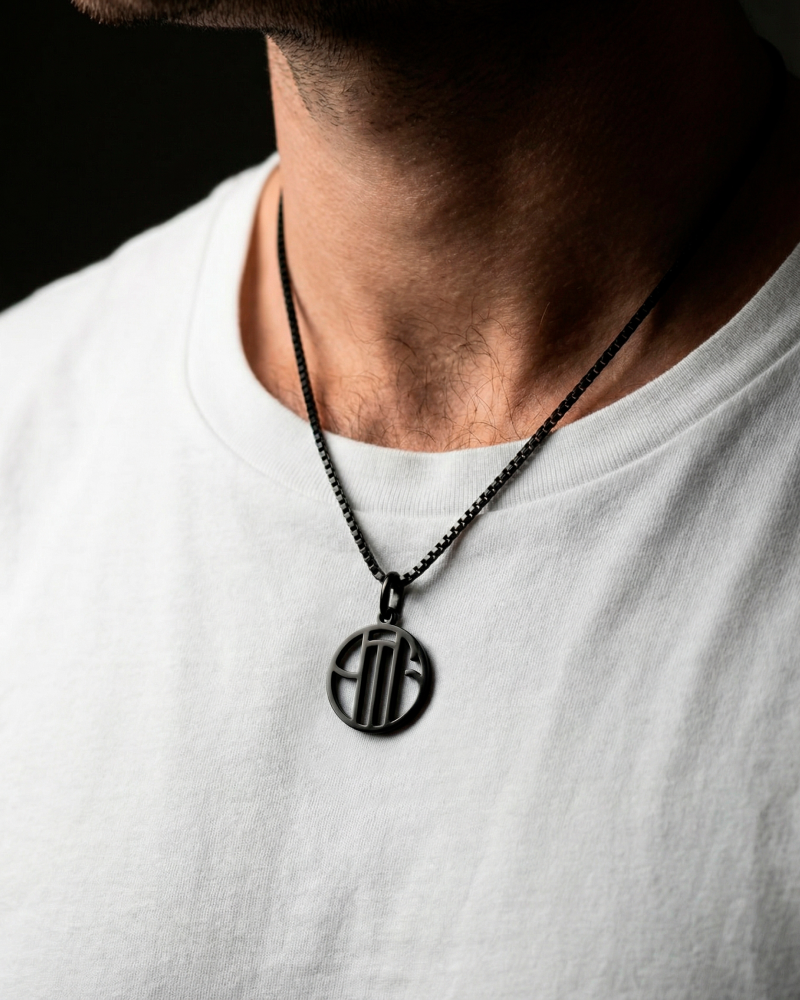 For Him | Family Initials Monogram Necklace