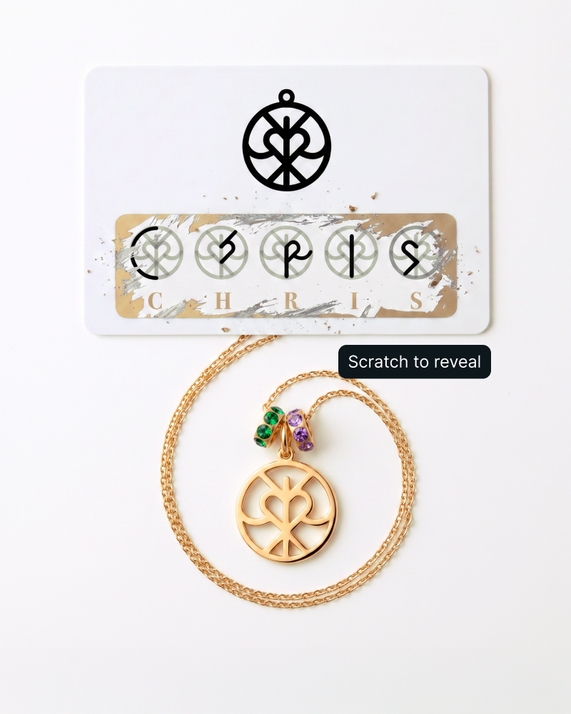 Bespoke Monogram Necklace With His Name
