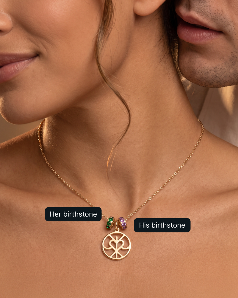 Bespoke Monogram Necklace With His Name