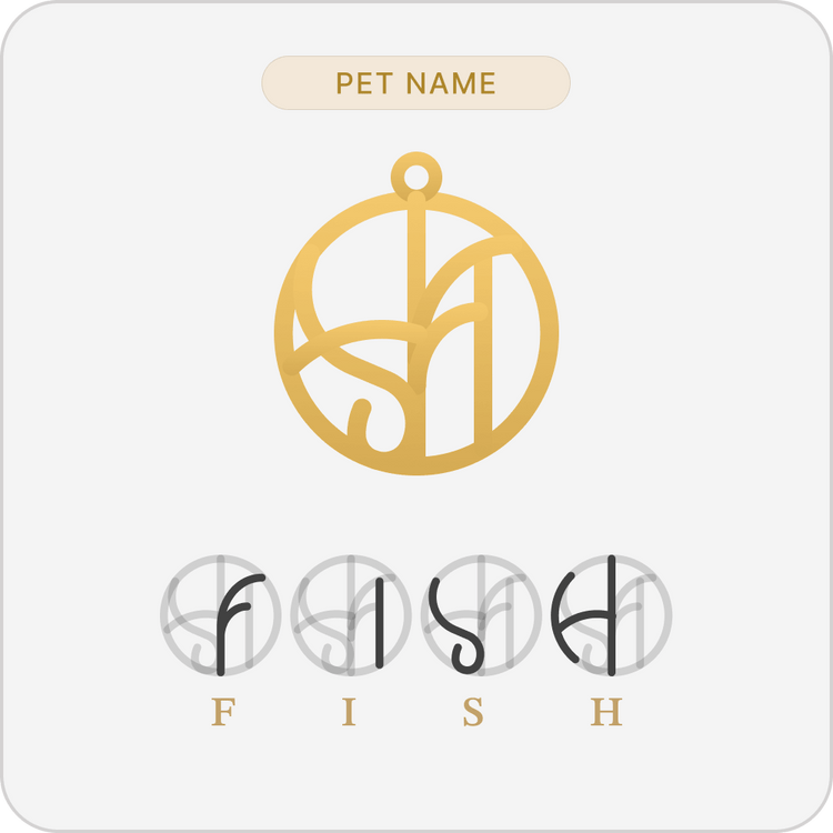 Recent ontworpen monogram