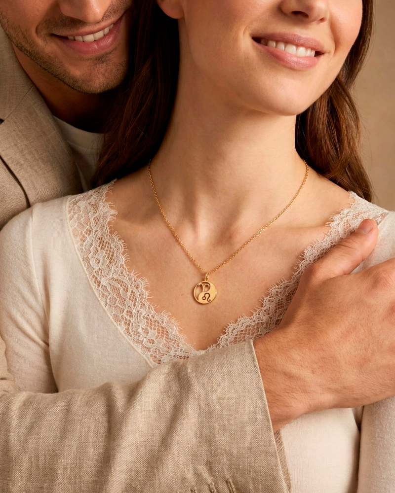 Double Zodiac Necklace | Custom Yin & Yang