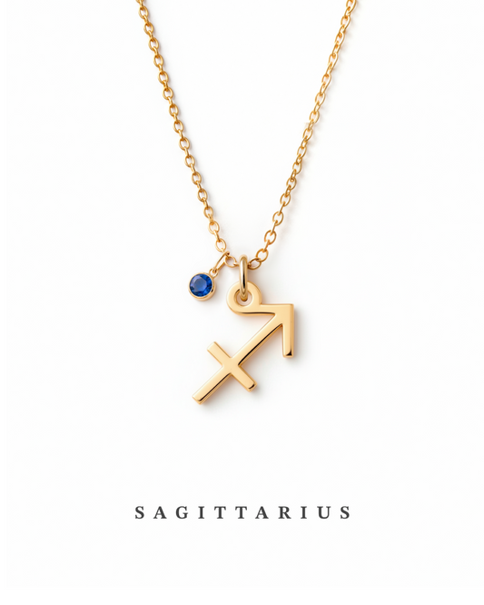Zodiac & Birthstone Necklace