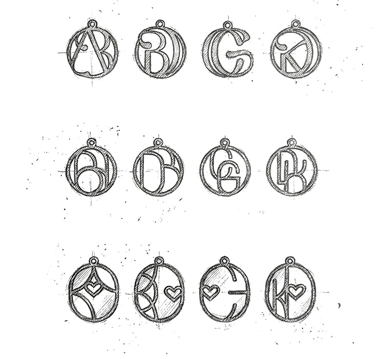 Charm style examples: Elegant Swirls, Soft Minimal, Heart Accents